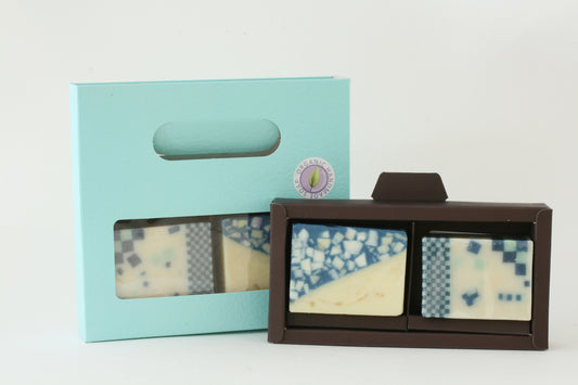 Blue Artisan Soap Gift Set – 2 Soaps