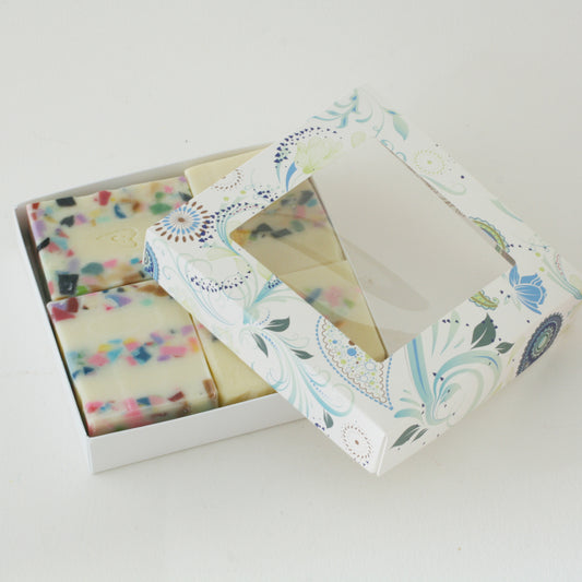 Floral Soap Gift Box – 4 soaps