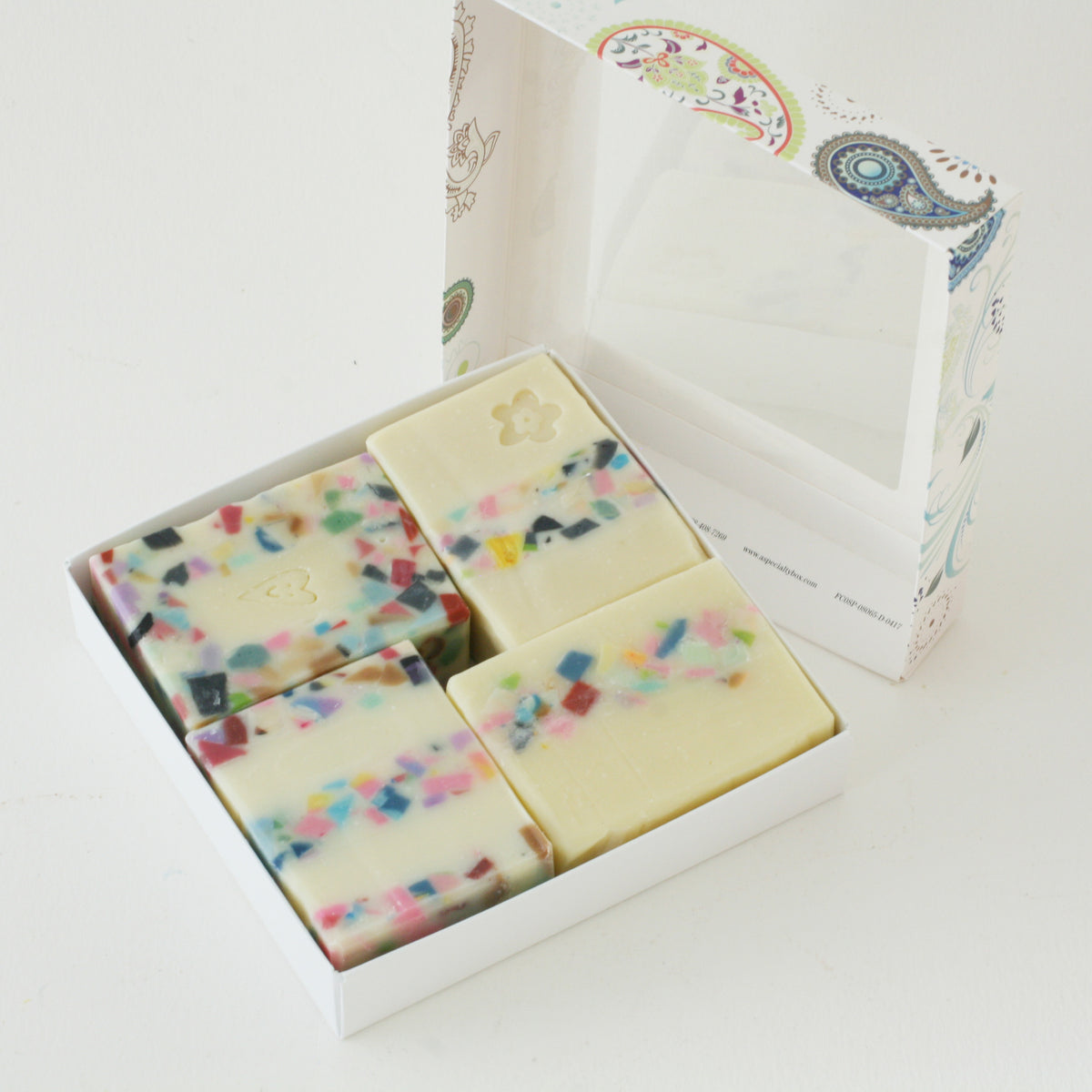 Floral Soap Gift Box – 4 soaps