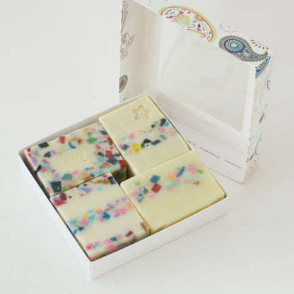 Floral Soap Gift Box – 4 soaps