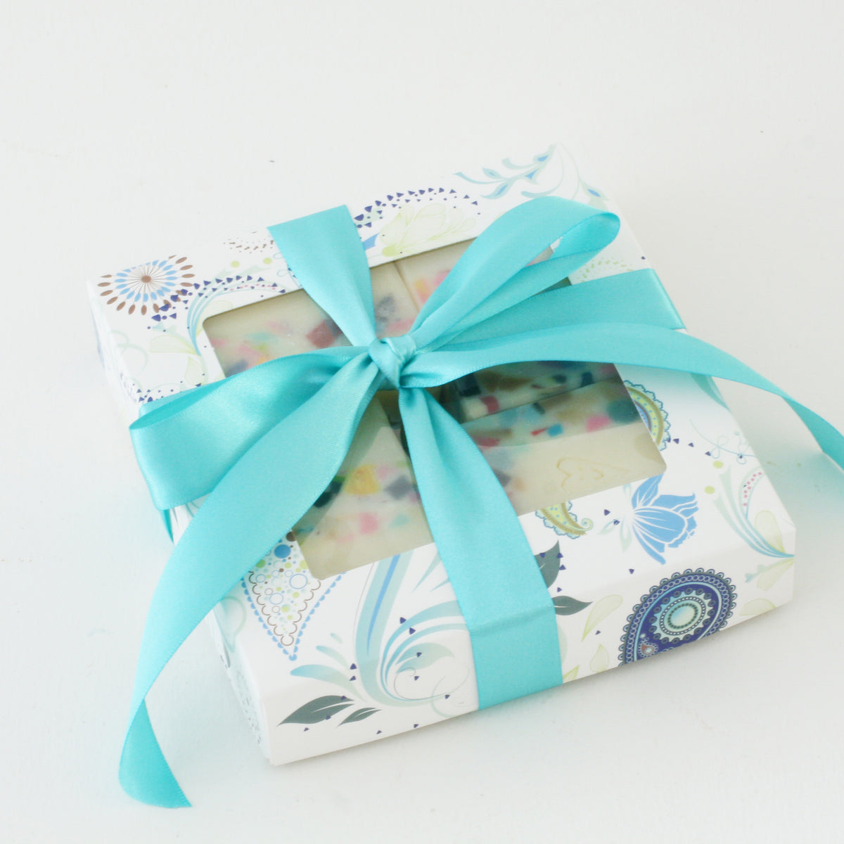 Floral Soap Gift Box – 4 soaps