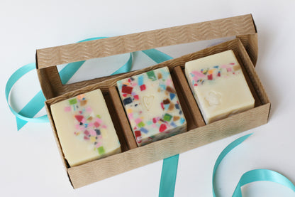 Kraft Water Giftbox – 3 Soaps