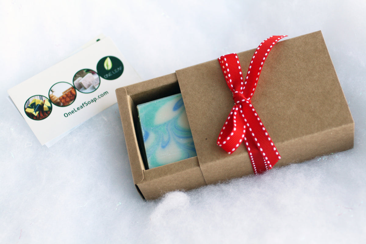 Kraft Paper Drawer Gift Box – 1 Soap