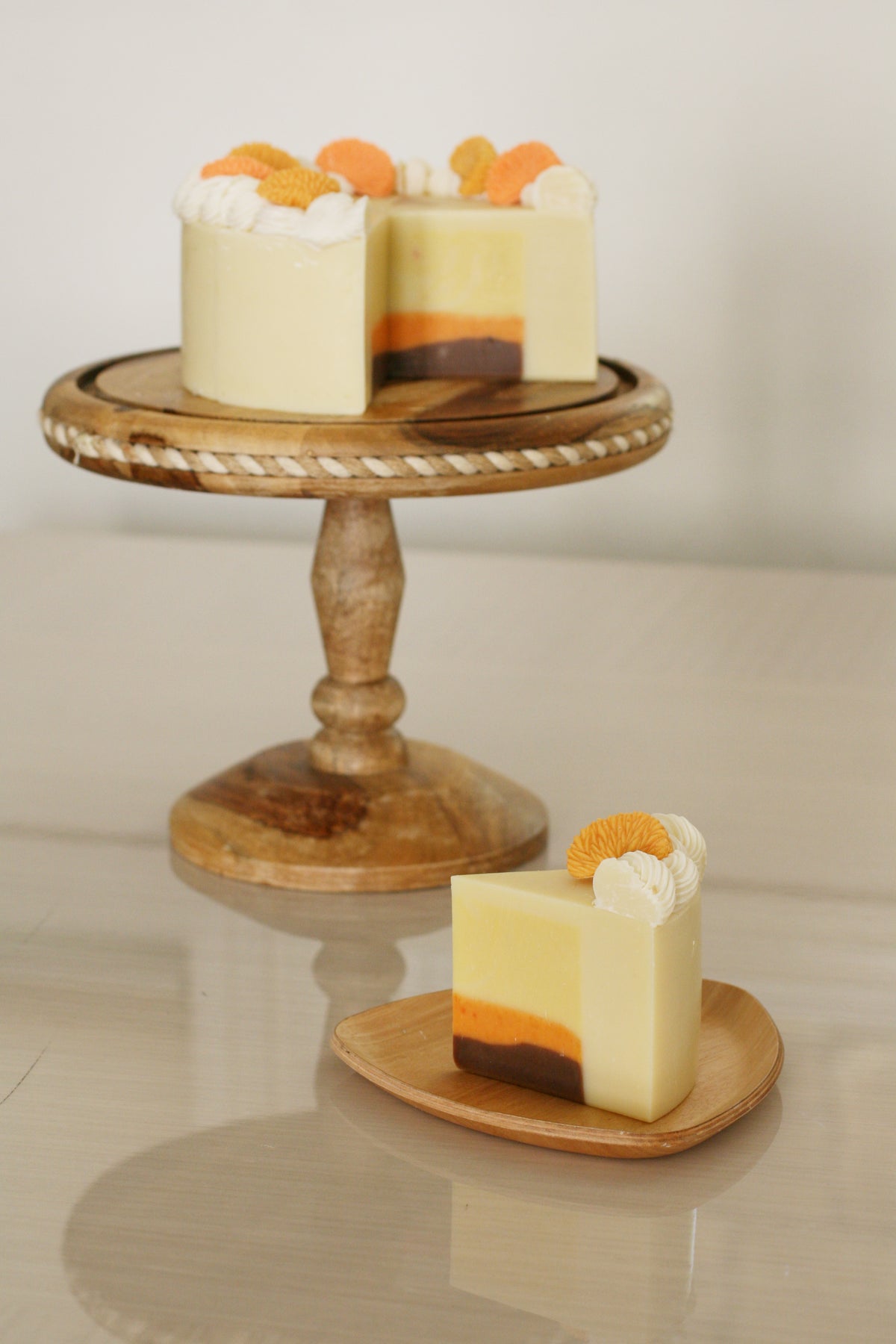 Orange Soap Cake