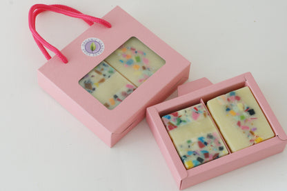 Pink Shopper Soap Box – 2 Soaps
