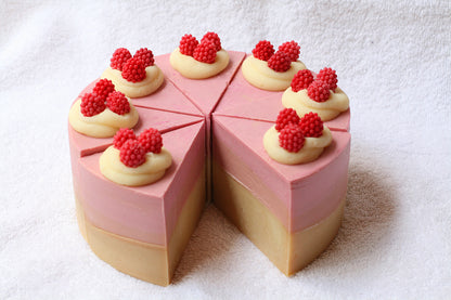 Raspberry Soap Cake