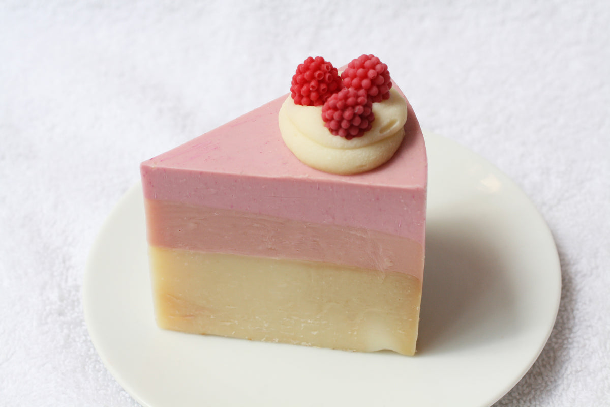 Raspberry Soap Cake