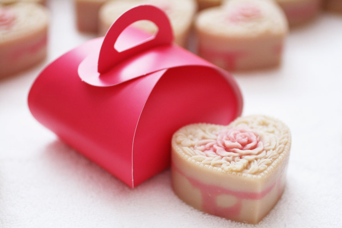 Rose Heart Handmade Soap