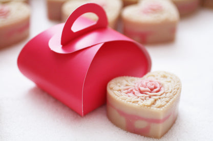 Rose Heart Handmade Soap