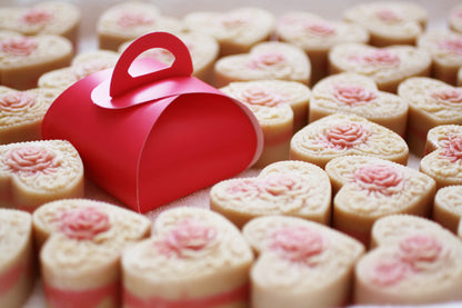 Rose Heart Handmade Soap