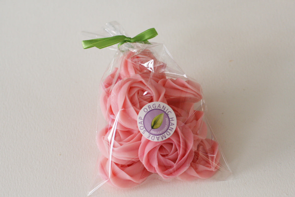 Rose Swirl Travel Soap