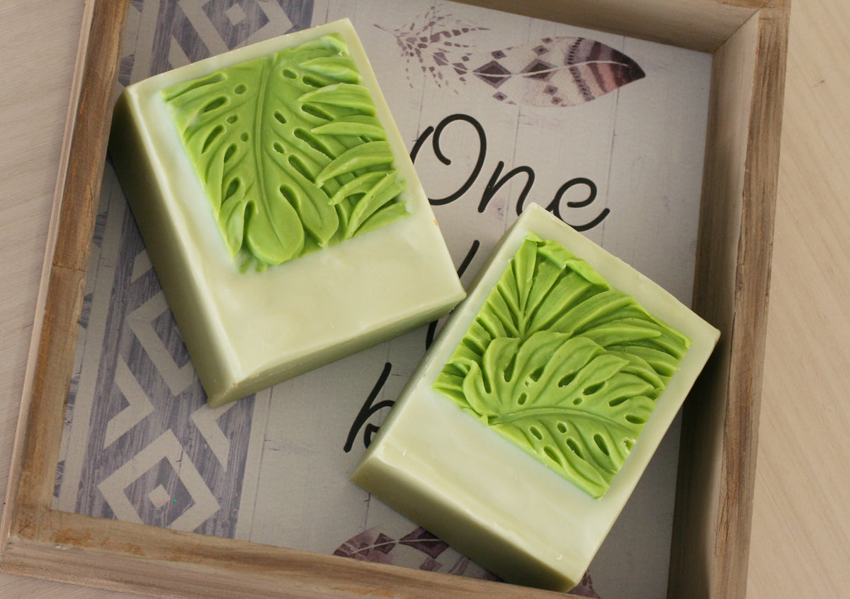 Monstera Leaf  Handmade Soap