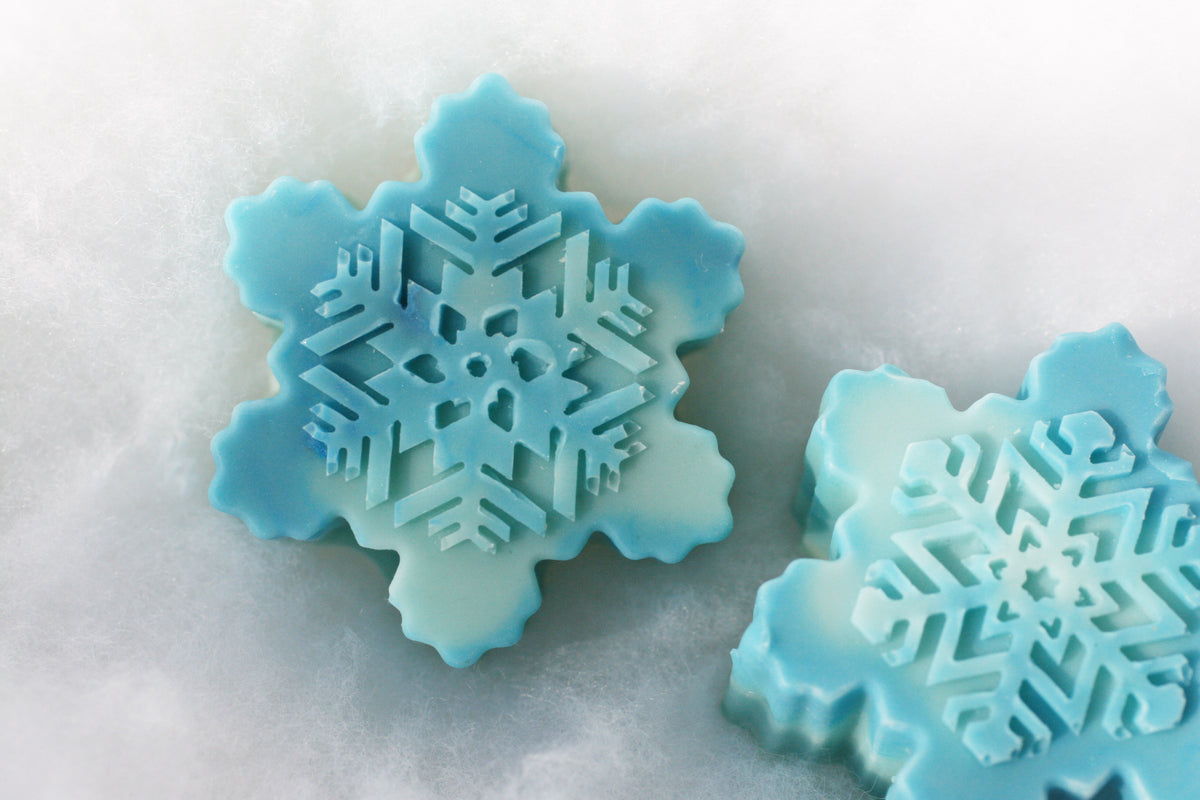 Snowflake  Handmade Soap