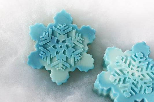 Snowflake  Handmade Soap