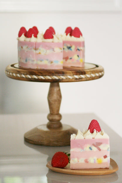 Strawberry  Soap Cake
