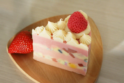 Strawberry  Soap Cake