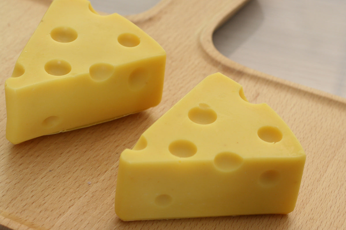 Swiss Cheese Handmade Soap