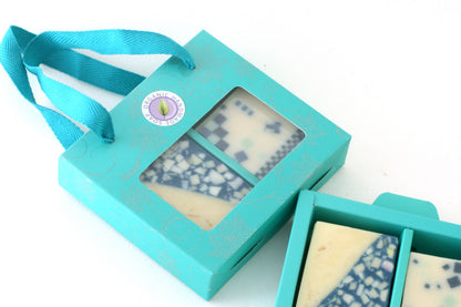 Teal Shopper Soap Box – 2 Soaps