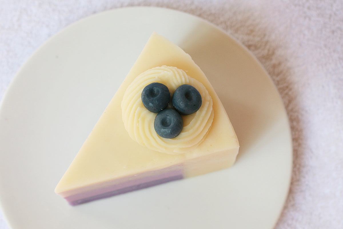 Blueberry Soap Cake