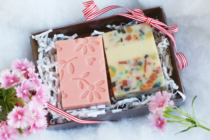 Clear Cover Soap Gift Box – 2 Soaps