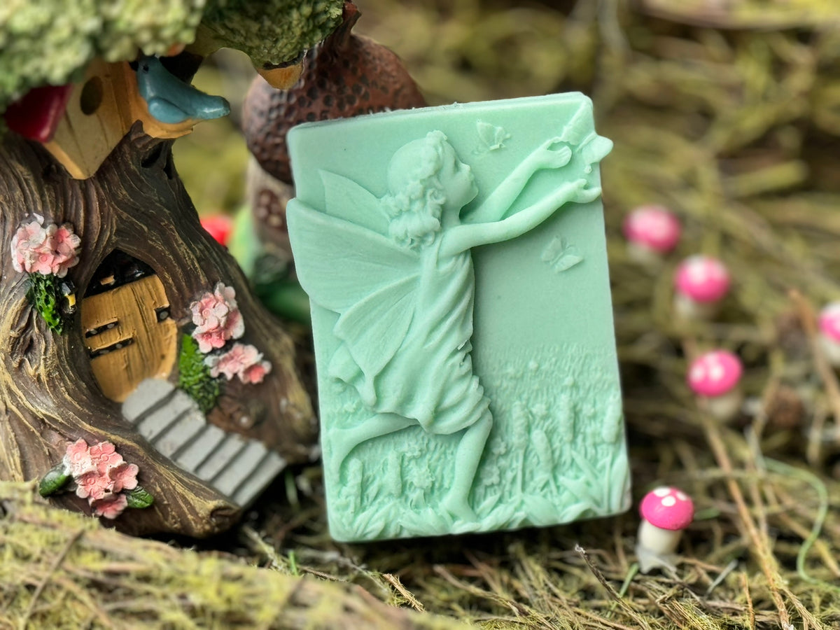 Garden Fairy In Reed Field