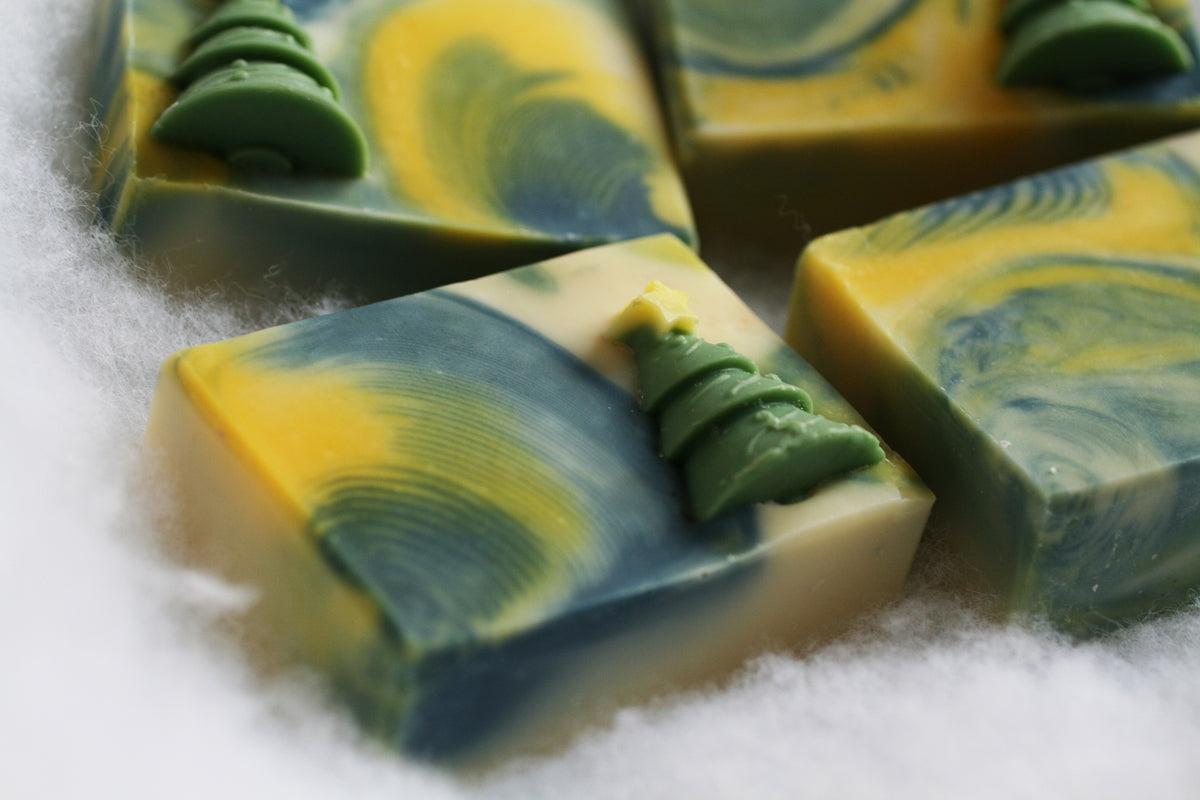 Christmas Tree Soap
