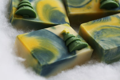 Christmas Tree Soap