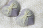Valentine's Purple Lace Heart Soap