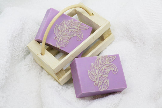 Love Purple Handmade Soap