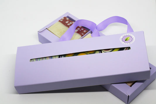 Purple Giftbox – 3 Soaps