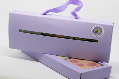 Purple Giftbox – 3 Soaps