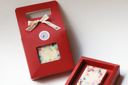 Red Drawer Gift Box – 1 Soap