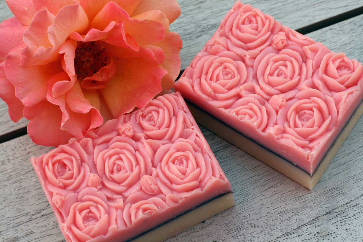 Pink Rose Handmade Soap