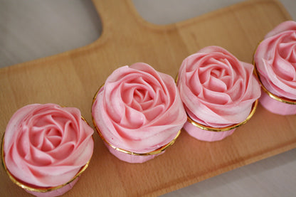 Rose Cupcake Soap