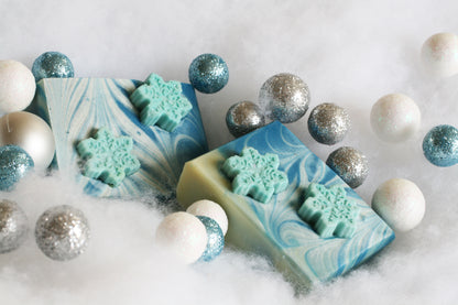 Snowflakes Handmade Soap