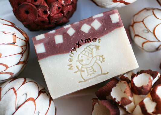 Snowman Handmade Soap