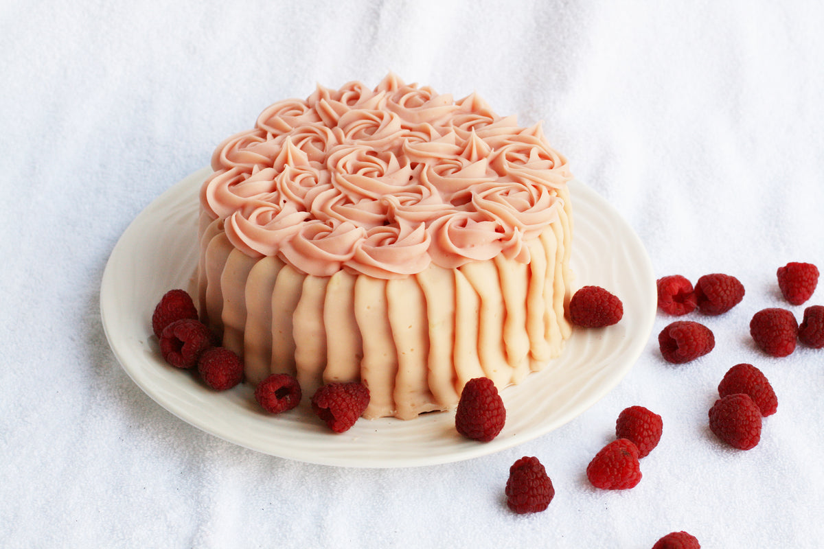 Raspberry Chocolate Soap Cake