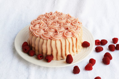 Raspberry Chocolate Soap Cake