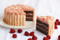 Raspberry Chocolate Soap Cake