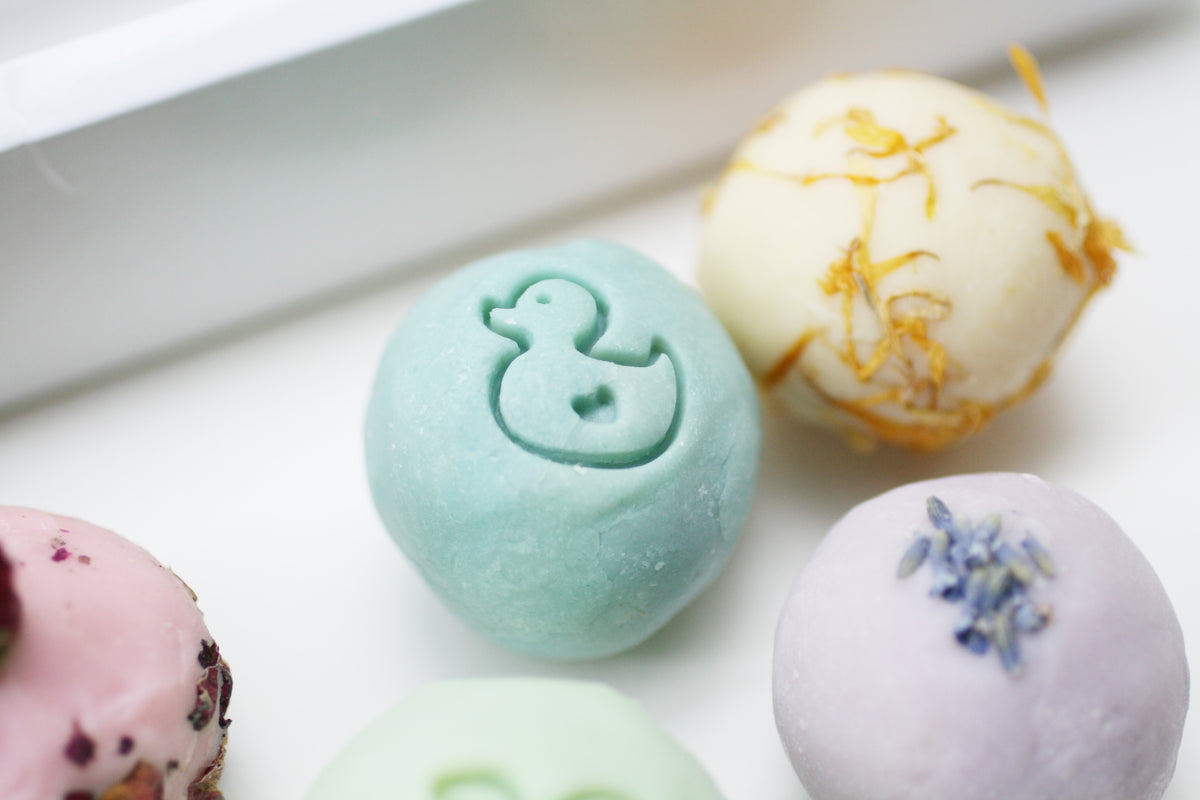 Soap Truffles Gift Set White Box with Ribbon