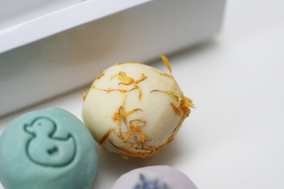 Soap Truffles Gift Set White Box with Ribbon