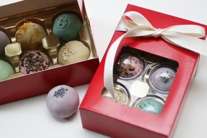 Soap Truffles Gift Set Red Box with Ribbon