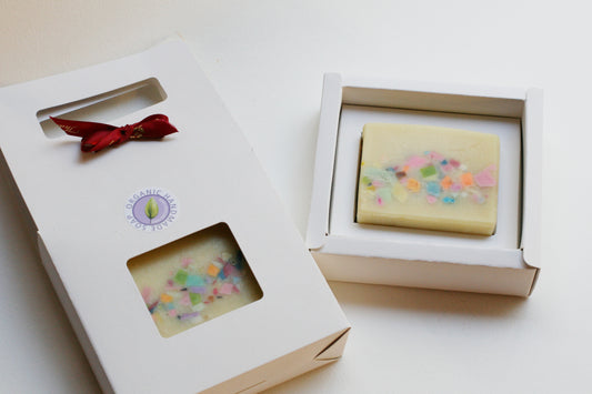 White  Drawer Gift Box – 1 Soap