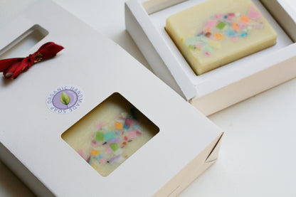 White  Drawer Gift Box – 1 Soap