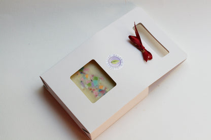 White  Drawer Gift Box – 1 Soap