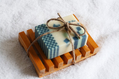 Wooden Soap Dish Gift Set – 1 Soap